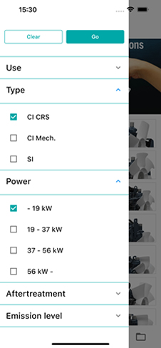 Images of Kubota Engine Info App