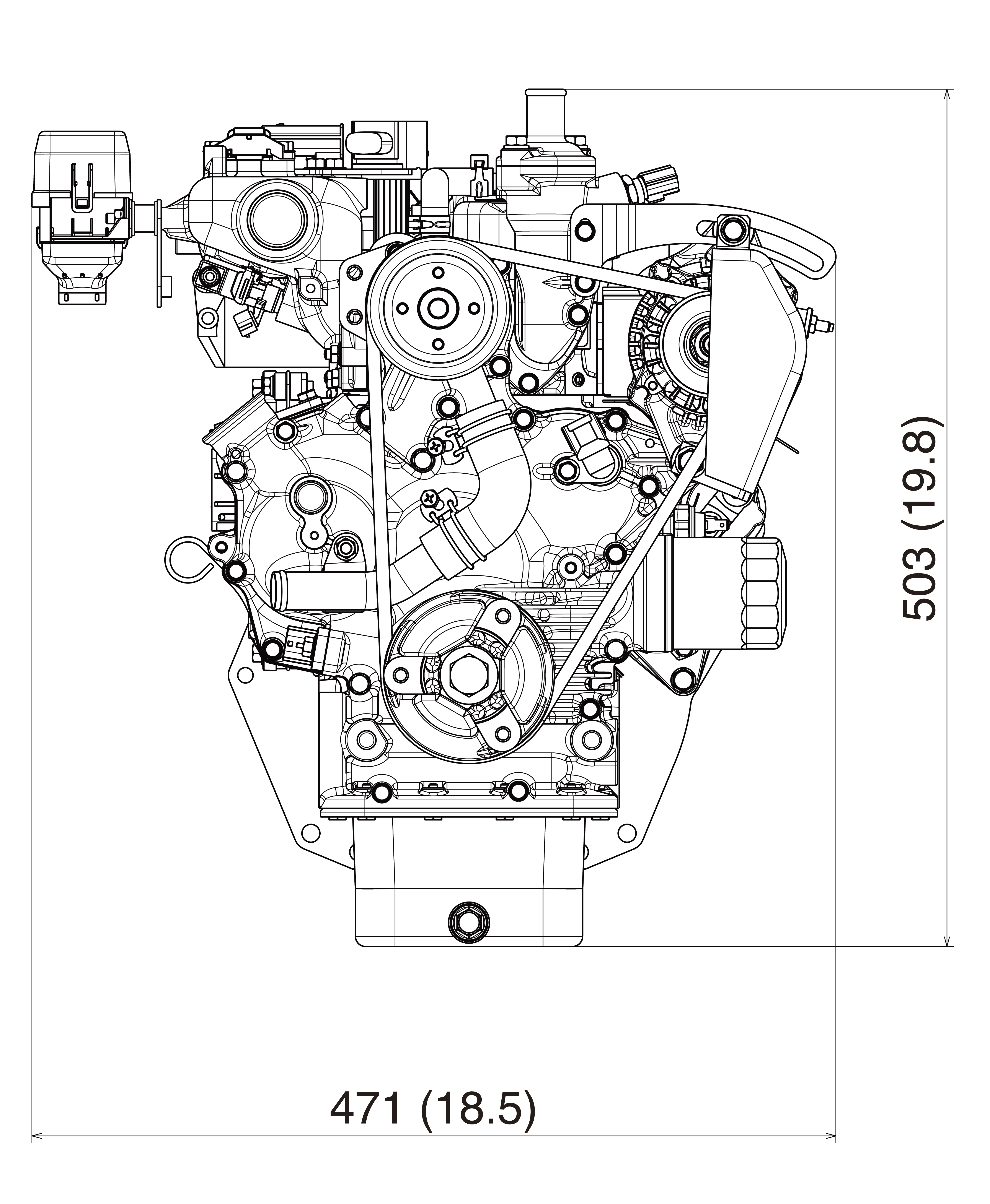 386(15.2) x 564(22.2)